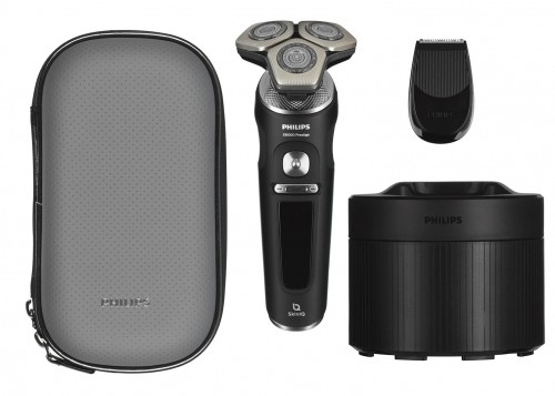 Philips Shaver S9000 Prestige SP9840/32 men's shaver Rotation shaver Trimmer Grey image 4