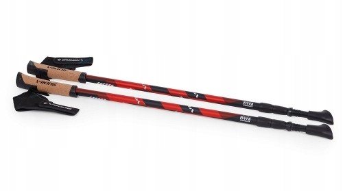 VIKING KUBE PRO NORDIC WALKING POLES RED image 4