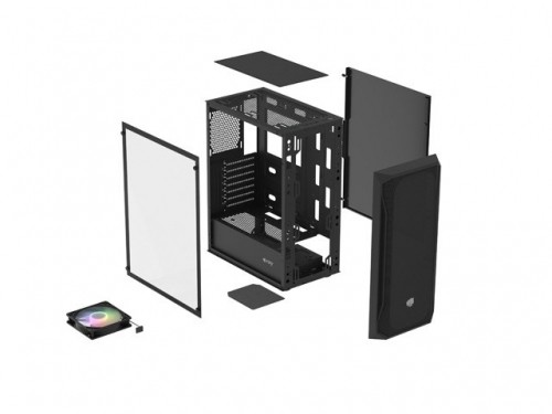 Natec FURY PC CASE FURY SHOBO SH4 RGB MIDI TOWER image 4