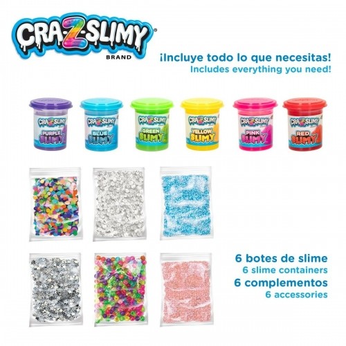 Modelling Clay Game Cra-Z-Art Bold&Brights (6 Units) Slime image 4