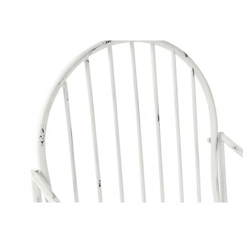 Кресло-качалка Home ESPRIT Белый Металл 60 x 90 x 96,5 cm image 4