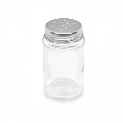 Salt and Pepper Set Transparent Glass 5 x 8,5 x 5 cm (48 Units) Circular image 4