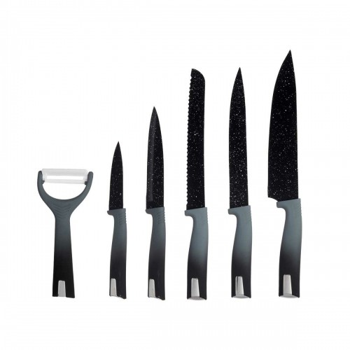 Kinvara Набор ножей Чёрный Нержавеющая сталь полипропилен (6 штук) 6 Предметы image 4
