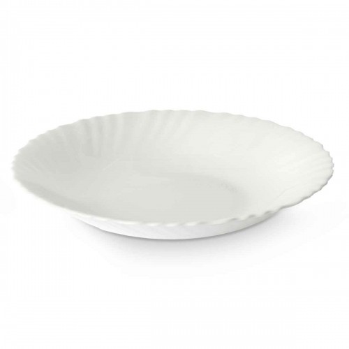 Vivalto Глубокое блюдо Белый Cтекло 21,5 x 3 x 21,5 cm (24 штук) image 4