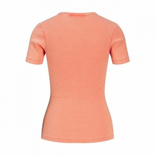 Women’s Short Sleeve T-Shirt Jack & Jones Jxfrankie Wash Ss Coral image 4