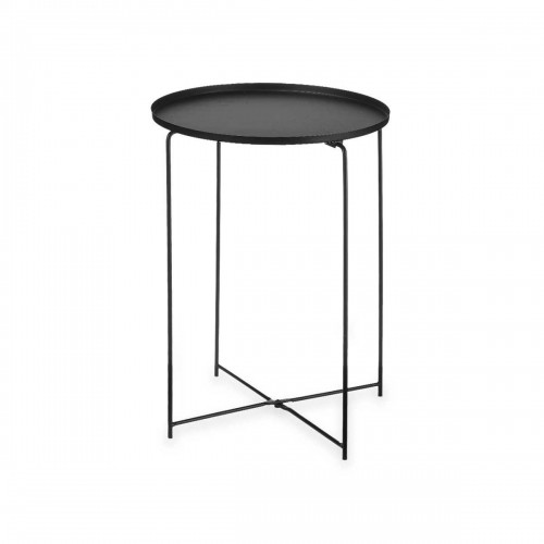 Gift Decor Вспомогательный столик Чёрный Металл 35 x 50,5 x 35 cm Круглая (4 штук) image 4
