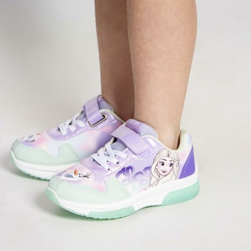 Children’s Casual Trainers Frozen Lilac image 4
