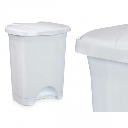 Pedal bin White Plastic 10 L (8 Units) image 4