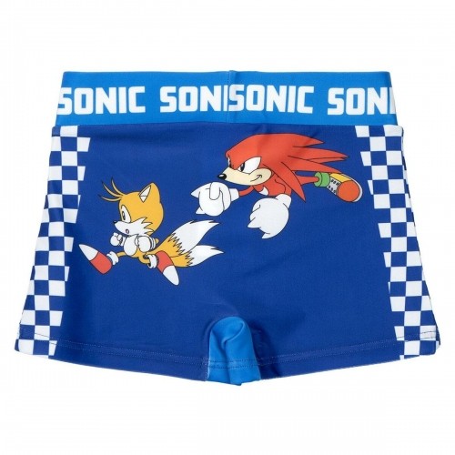 Zēnu Bokseršortu Peldbikses Sonic Tumši zils image 4