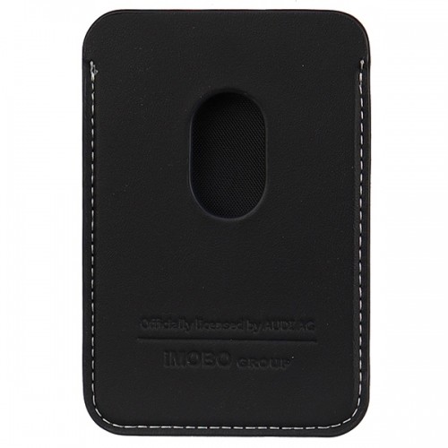 Audi Synthetic Leather Wallet Card Slot czarny|black MagSafe AU-MSCH-Q3|D1-BK image 4