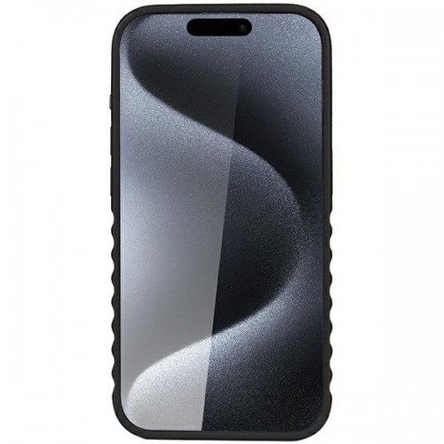 Audi Synthetic Leather MagSafe iPhone 15 Pro 6.1" czarny|black hardcase AU-TPUPCMIP15P-GT|D3-BK image 4
