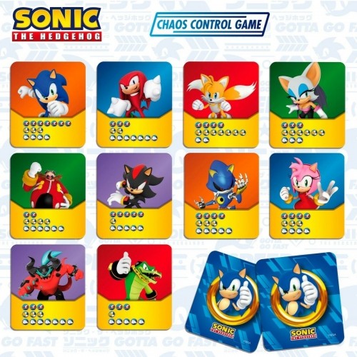 Настольная игра Sonic Chaos Control Game (6 штук) image 4