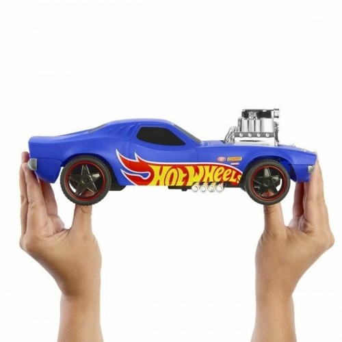 Машинка на радиоуправлении Hot Wheels Синий Разноцветный 1:16 image 4