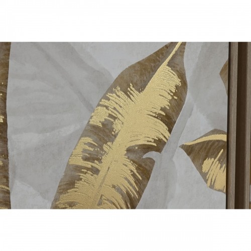 Набор из трех картин Home ESPRIT Пальмы Тропический 180 x 4 x 120 cm (3 Предметы) image 4