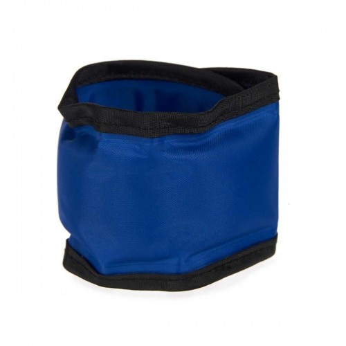 Mascow Suņa kaklasiksna Zils Melns PVC Želeja 6,3 x 1 x 30 cm Paplašināšanas sloti (4 gb.) image 4
