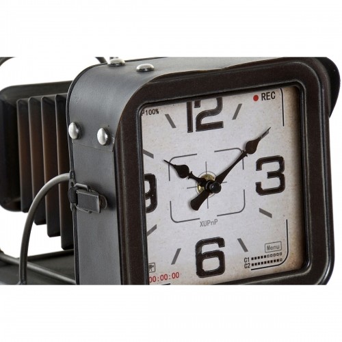 Настольные часы Home ESPRIT Металл Стеклянный Деревянный MDF Vintage 17 x 26 x 32,5 cm image 4