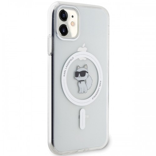 Karl Lagerfeld KLHMN61HFCCNOT iPhone 11 przezroczysty|transparent hardcase IML Choupette MagSafe image 4