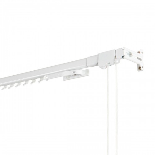 Curtain rail Stor Planet Cintacor Extendable Reinforced White 120-210 cm image 4