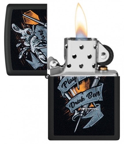 Zippo Lighter 48679 Darts Design image 4