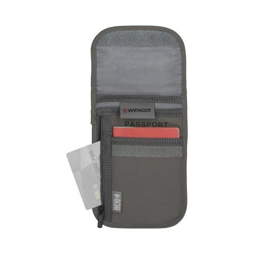 WENGER TRAVEL DOCUMENT NECK POUCH WITH RFID PROTECTION image 4