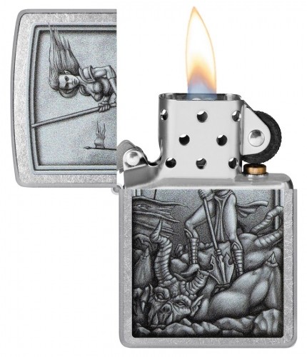Zippo Lighter 48371 Medieval Mythological Design image 4