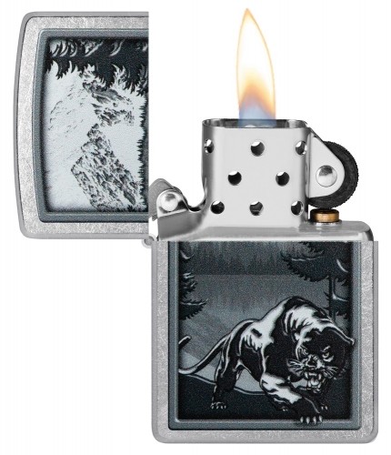 Zippo Lighter 48381 Mountain Lion Design image 4