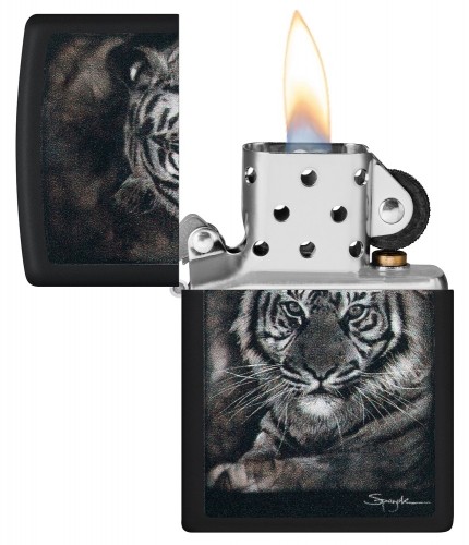 Zippo Lighter 49763 Tiger design image 4