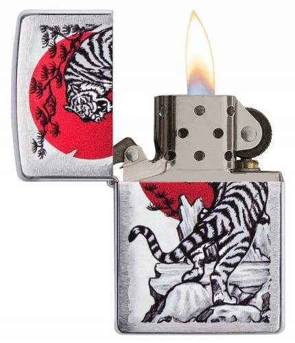 Zippo Lighter 29889 Asian Tiger Design image 4