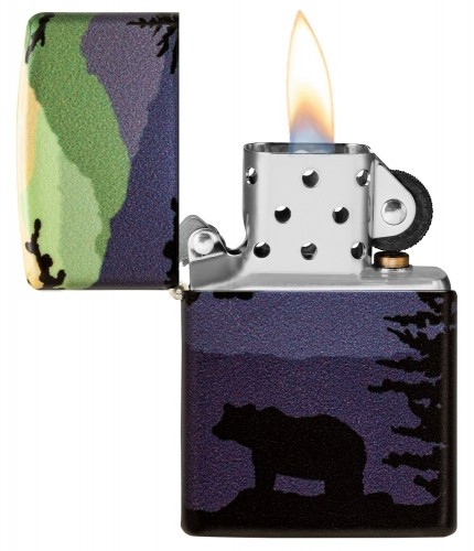 Zippo Lighter 49482 Bear Landscape Design image 4