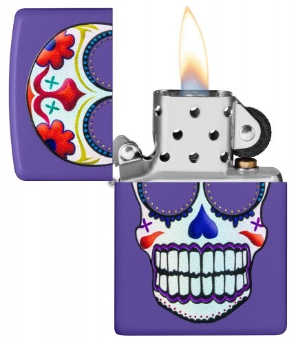 Zippo Lighter 49859 Sugar Skull Design image 4