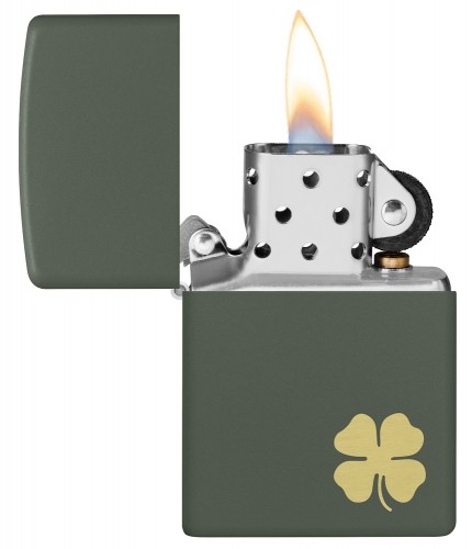 Zippo Lighter 49796 Four Leaf Clover image 4