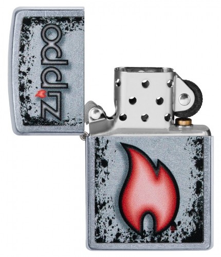 Zippo Lighter 49576 Zippo Flame Design image 4