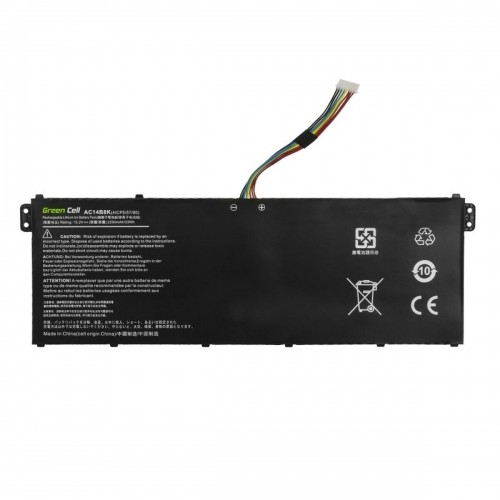 Laptop Battery Green Cell AC72 Black 2100 mAh image 4