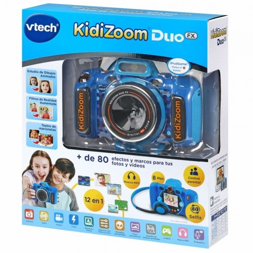 Детский фотоаппарат Vtech Kidizoom Duo DX Синий image 4