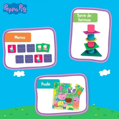 Izglītojošā Spēle Peppa Pig Edu Games Collection 24,5 x 0,2 x 24,5 cm (6 gb.) 10-in-1 image 4