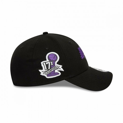 Sporta Cepure New Era  PATCH 9FORTY LOSLAK 60435127 Melns Viens izmērs image 4