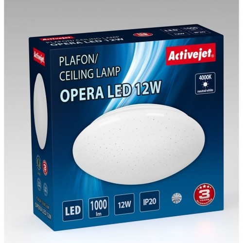 Ceiling Light Activejet AJE-OPERA 12W White 80 12 W image 4