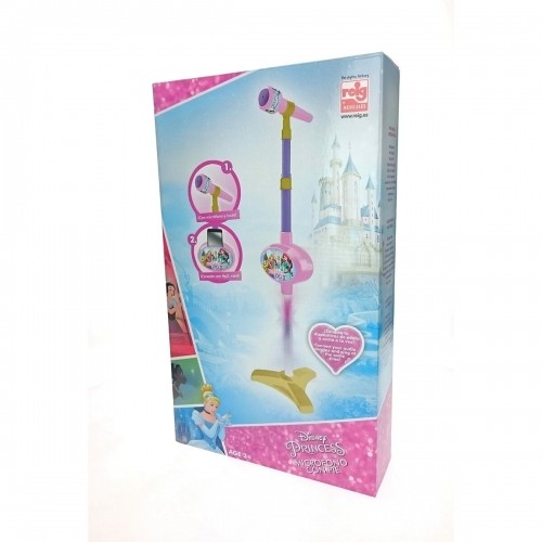 Rotaļlietu mikrofons Disney Princess Stāvēšana MP3 image 4