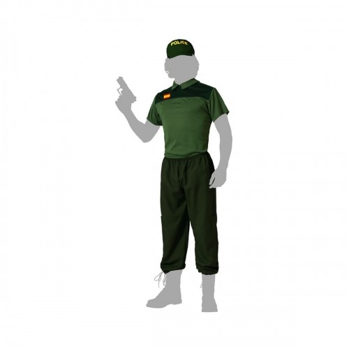 Bigbuy Carnival Svečana odjeća za odrasle Militārā policija Vīriešu image 4
