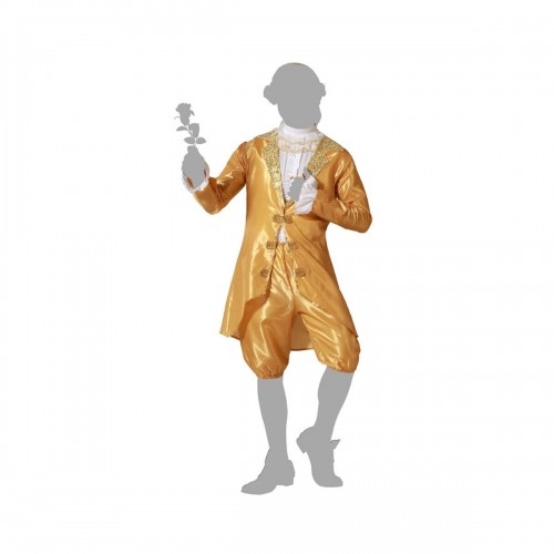 Costume for Adults Golden Male Courtesan image 4