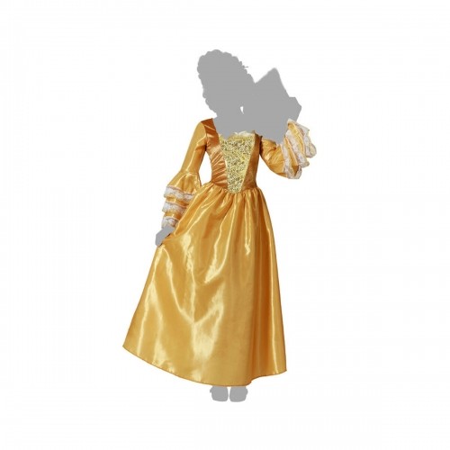 Costume for Adults Golden Female Courtesan Lady image 4