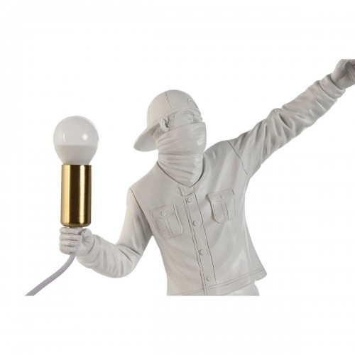 Настольная лампа Home ESPRIT Белый Позолоченный Смола 220 V 32 x 13 x 52 cm image 4