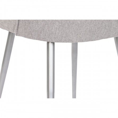 Chair Home ESPRIT Grey Silver 50 x 52 x 84 cm image 4