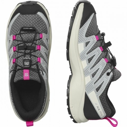 Sports Shoes for Kids Salomon Salomon XA Pro V8 Quiet Shade Dark grey image 4