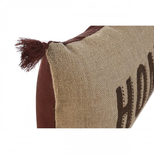 Cushion Home ESPRIT Natural Tassels Boho 50 x 5 x 30 cm image 4