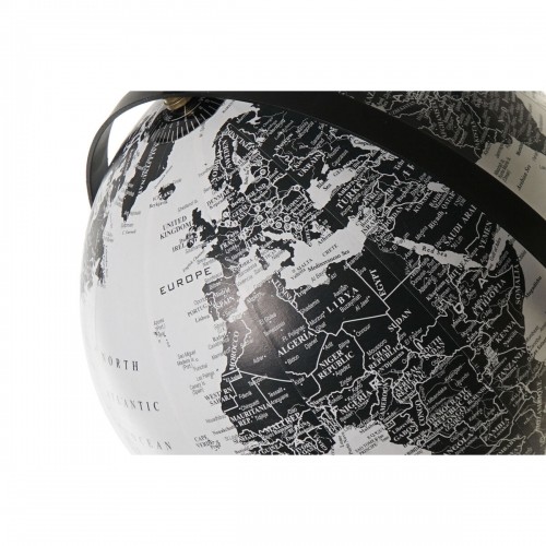 Земной глобус Home ESPRIT Белый Чёрный город 24 x 20 x 30 cm image 4