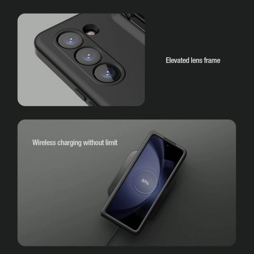 Nillkin Flex Pure Fold Case for Samsung Galaxy Z Fold 5 - black image 4