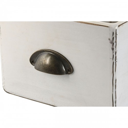 Storage boxes Home ESPRIT White Fir wood 35 x 22 x 15 cm 3 Pieces image 4