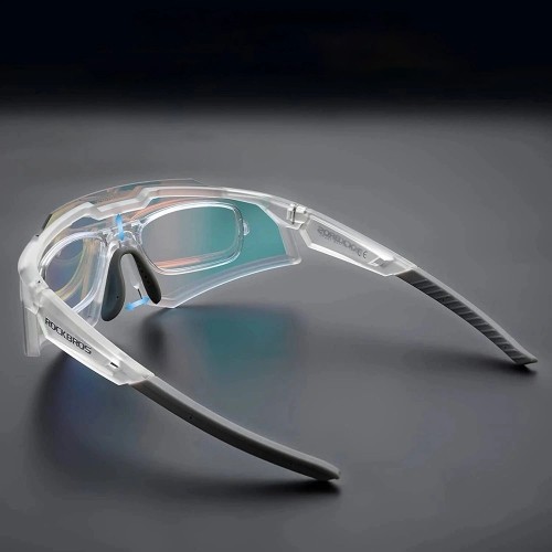 Rockbros SP291 photochromic UV400 cycling glasses - white image 4