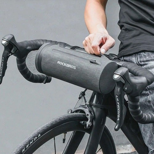 Rockbros AS-051 waterproof handlebar bag - black image 4